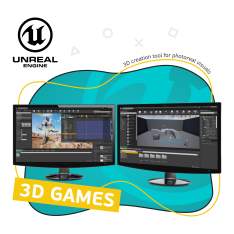 Unreal Engine 4. Игровой движок - КИБЕРшкола программирования для детей, компьютерные курсы для школьников, начинающих и подростков - KIBERone г. Туймазы