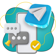 Создание Mini App для Telegram - КИБЕРшкола программирования для детей, компьютерные курсы для школьников, начинающих и подростков - KIBERone г. Туймазы