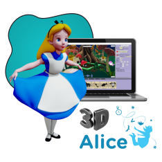 Alice 3d - КИБЕРшкола программирования для детей, компьютерные курсы для школьников, начинающих и подростков - KIBERone г. Туймазы