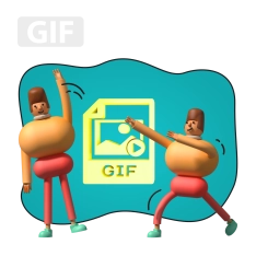 Gif-анимация - КИБЕРшкола программирования для детей, компьютерные курсы для школьников, начинающих и подростков - KIBERone г. Туймазы