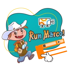 Квест – кодинг Run Marco! Учимся думать, как разработчик - КИБЕРшкола программирования для детей, компьютерные курсы для школьников, начинающих и подростков - KIBERone г. Туймазы