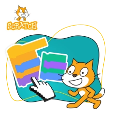 Scratch. Продвинутый уровень – создаём игры, как маленькие разработчики! - КИБЕРшкола программирования для детей, компьютерные курсы для школьников, начинающих и подростков - KIBERone г. Туймазы