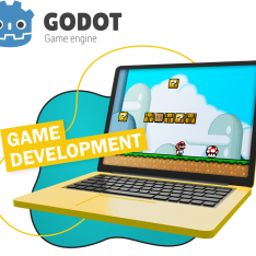 Godot.  Основа создания легендарных игр - КИБЕРшкола программирования для детей, компьютерные курсы для школьников, начинающих и подростков - KIBERone г. Туймазы