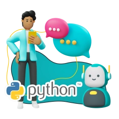Умный чат-бот на Python на Telegram - КИБЕРшкола программирования для детей, компьютерные курсы для школьников, начинающих и подростков - KIBERone г. Туймазы