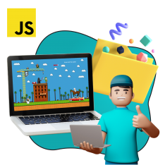 Программирование на JavaScript. Учимся создавать игры! - КИБЕРшкола программирования для детей, компьютерные курсы для школьников, начинающих и подростков - KIBERone г. Туймазы