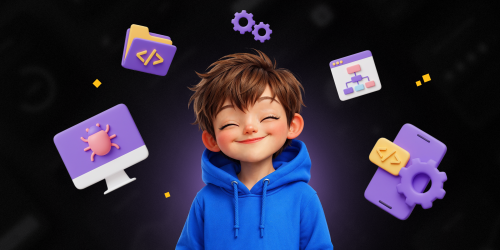 Идеальный сайт с нуля: код, дизайн и AI-помощник - КИБЕРшкола программирования для детей, компьютерные курсы для школьников, начинающих и подростков - KIBERone г. Туймазы